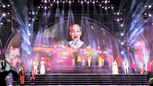 A performance at the programme