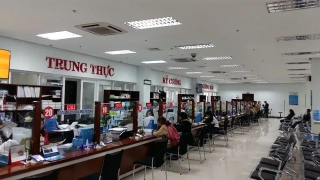 One-stop shop services in Da Nang (Photo: VNA)