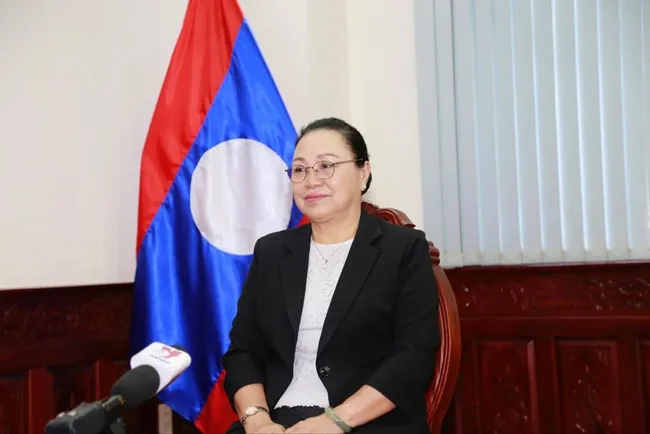 Lao Ambassador to Vietnam Khamphao Ernthavanh. (Photo: VNA)