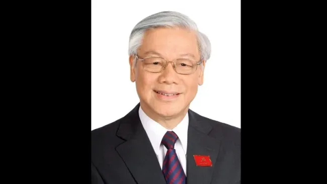 General Secretary of the Communist Party of Vietnam (CPV) Central Committee Nguyen Phu Trong