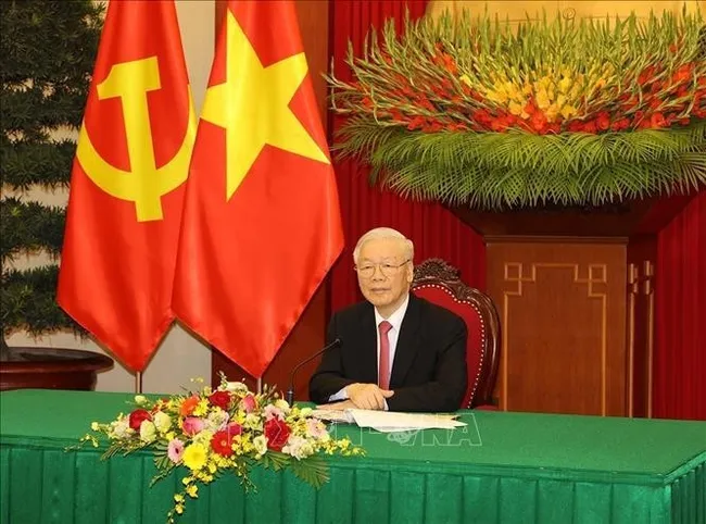 Party General Secretary Nguyen Phu Trong (Photo: VNA)