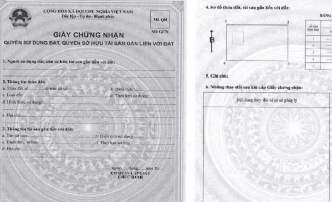 Những thay đổi đáng chú ý của sổ đỏ mới