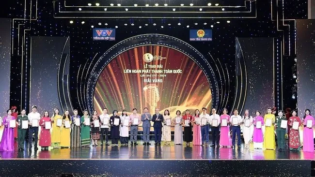 The closing ceremony of the National Radio Festival.