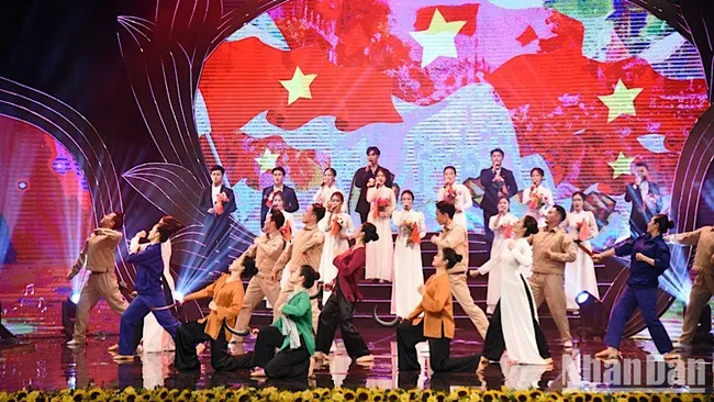 A performance at the programme. (Photo: NDO)
