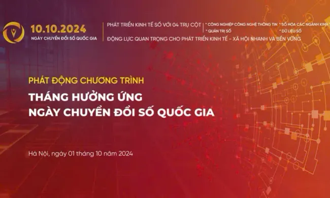 Công bố bộ nhận diện Ngày Chuyển đổi số quốc gia năm 2024