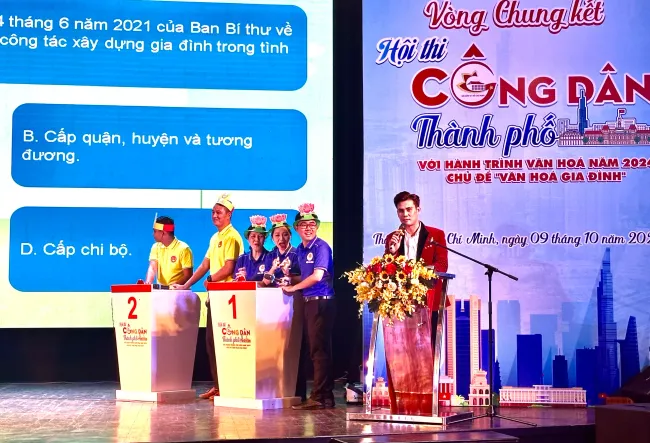 Chung kết Hội thi “Công dân thành phố và hành trình văn hóa 2024"