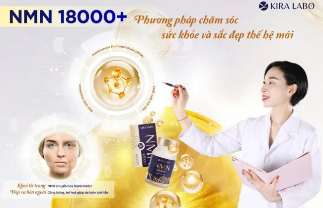 Phương pháp chăm sóc sức khỏe và sắc đẹp thế hệ mới – TPBVSK NMN 18000+