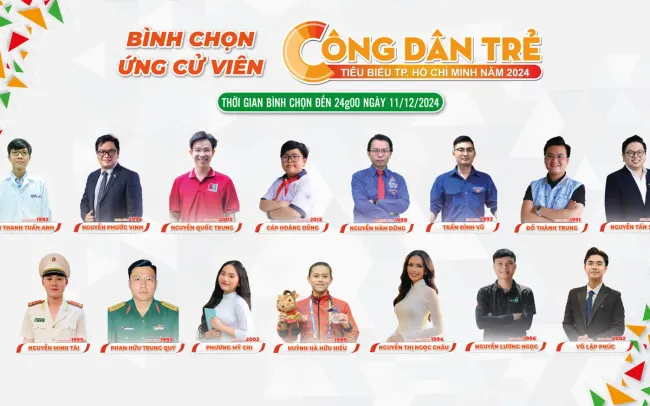 Phương Mỹ Chi là ứng viên “Công dân trẻ tiêu biểu 2024” của Tp Hồ Chí Minh