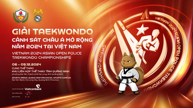 Ấn tượng giải Taekwondo Cảnh sát châu Á mở rộng năm 2024