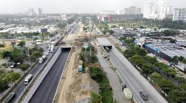 The project of Nguyen Van Linh underpass is officially opened by the end of 2024. (Photo: qdnd.vn)