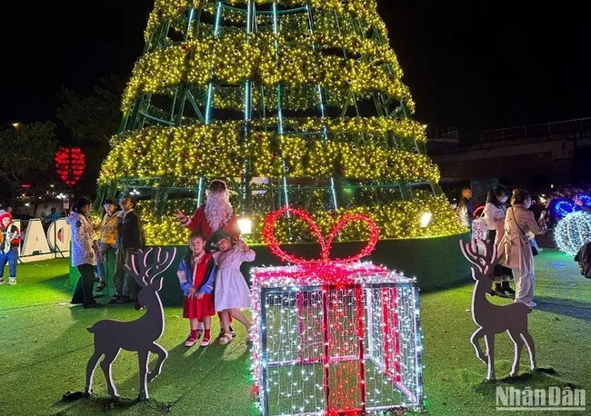 Christmas in Da Nang in 2023. (Photo: Anh Dao)
