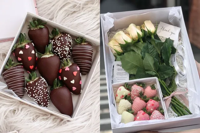 Cận kề Valentine, thị trường hoa và chocolate "nóng" lên từng ngày