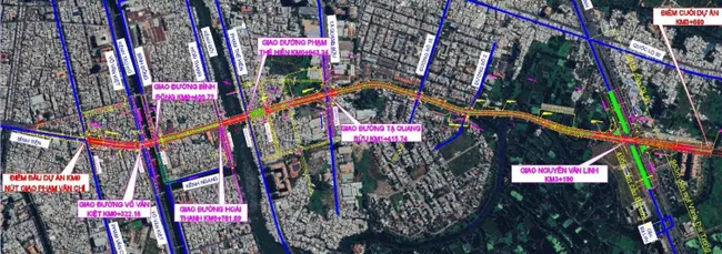 TP.HCM giải tỏa 98 hộ dân ở Quận 7, Nhà Bè để mở đường trên cao