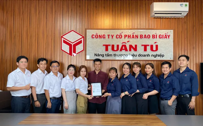 Tuấn Tú Packing nhận chứng chỉ FSC khẳng định vị thế trong ngành bao bì giấy
