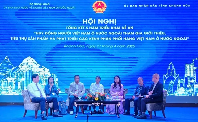 A panel discussion at the event.