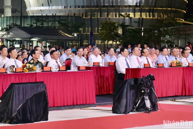 President Luong Cuong attends the programme in Ho Chi Minh City. (Photo: NDO)