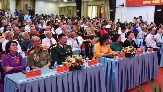 Delegates at the ceremony