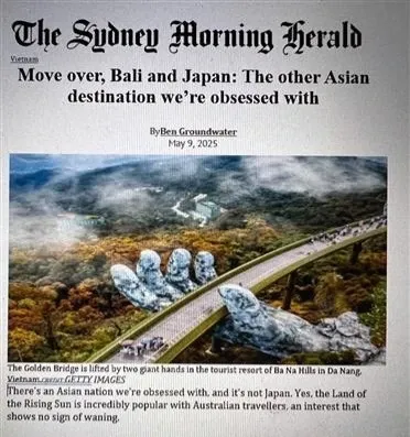 Australian tourists are increasingly interested in Vietnam (Photo: Screenshot)