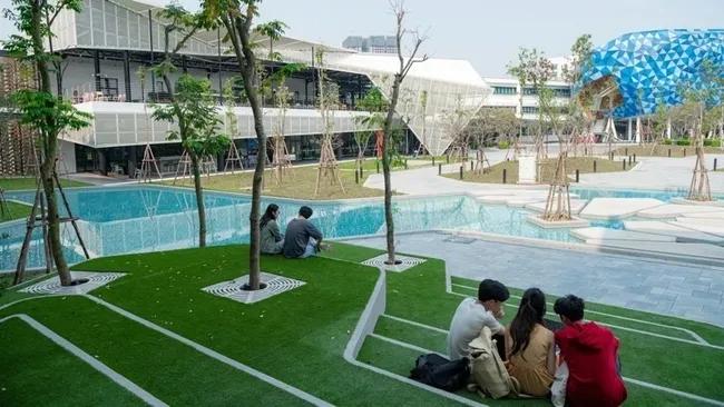 The campus of British University Vietnam