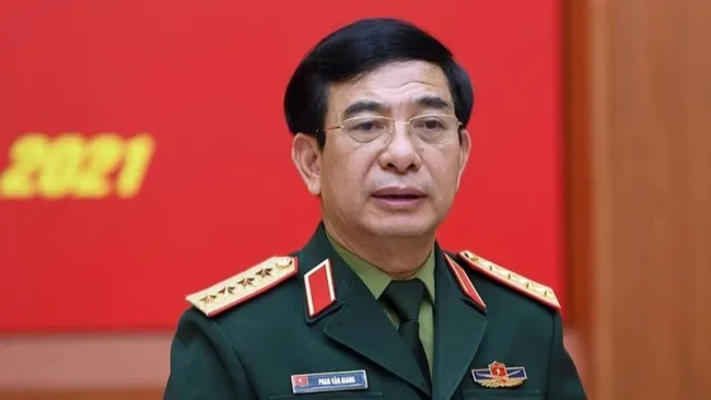 General Phan Van Giang, Politburo member, Deputy Secretary of the Central Military Commission, Minister of National Defence. (Photo: qdnd.vn)