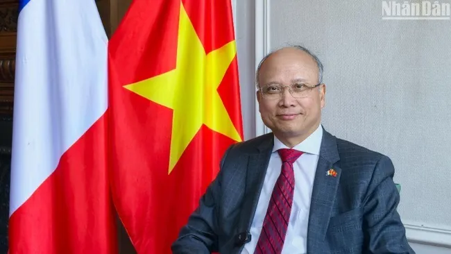 Vietnamese Ambassador ro France Dinh Toan Thang