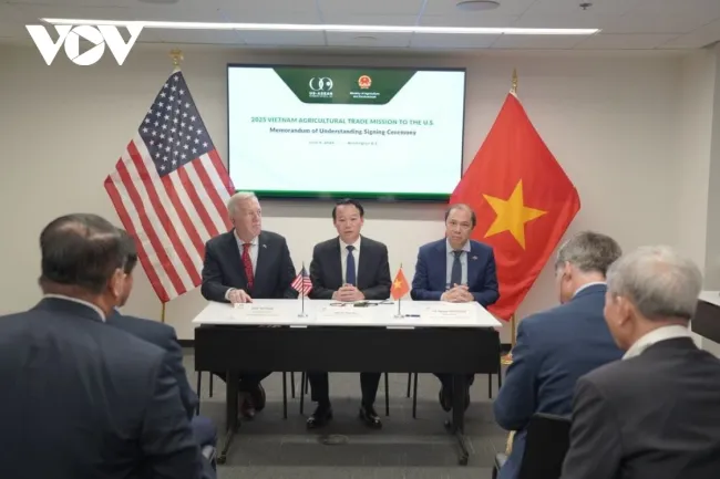 Việt Nam ký thỏa thuận nhập gần 3 tỷ USD nông sản từ Mỹ