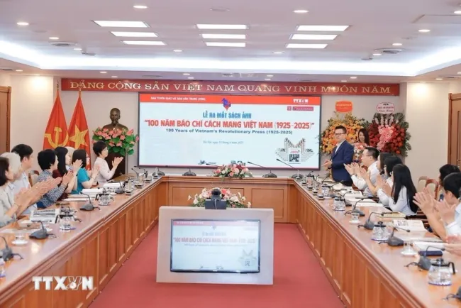 A ceremony is held to launch the photo book 