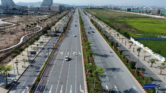 Do Muoi Street in Hai Phong.