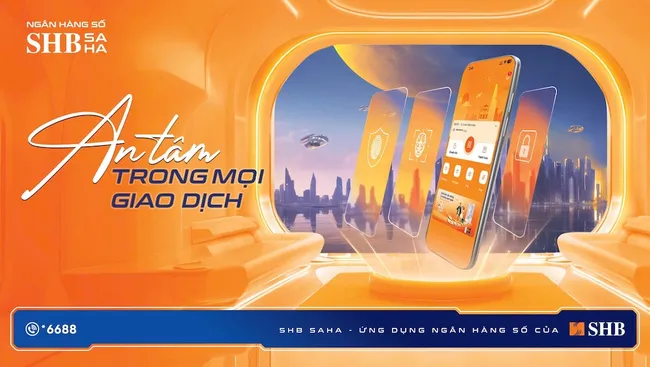 SHB SAHA: Ứng dụng ngân hàng số thế hệ mới