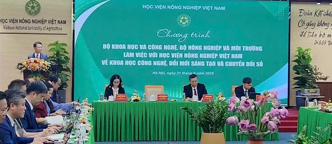 Học viện Nông nghiệp Việt Nam: Kết nối nguồn lực, đổi mới sáng tạo chuyển đổi số