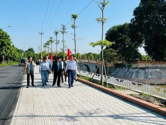 The new rural look of Thanh Tri District.