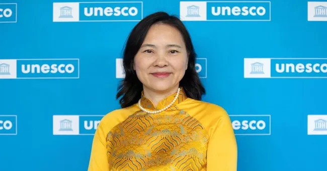 Ambassador Nguyen Thi Van Anh, Permanent Representative of Viet Nam to the United Nations Educational, Scientific and Cultural Organisation (UNESCO) (Photo: VNA)