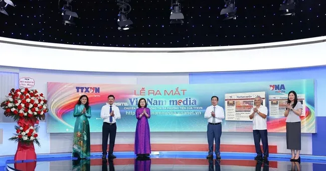 The VNA launches its multimedia information portal on June 20. (Photo: VNA)