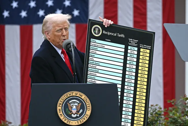 Ông Trump công bố thuế 25-40% với 14 quốc gia