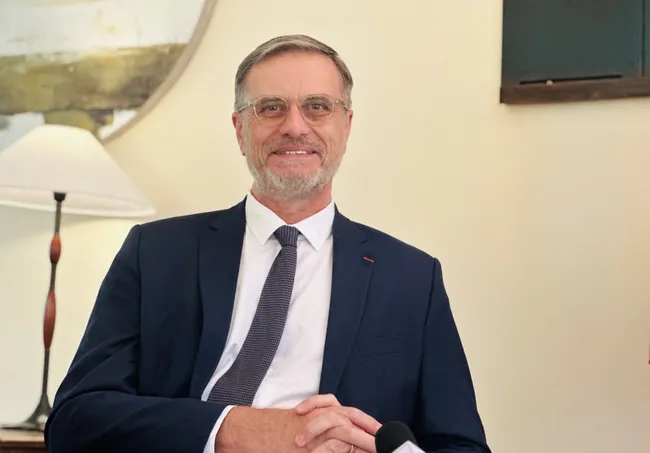 French Ambassador to Vietnam Olivier Brochet (Photo: VNA)