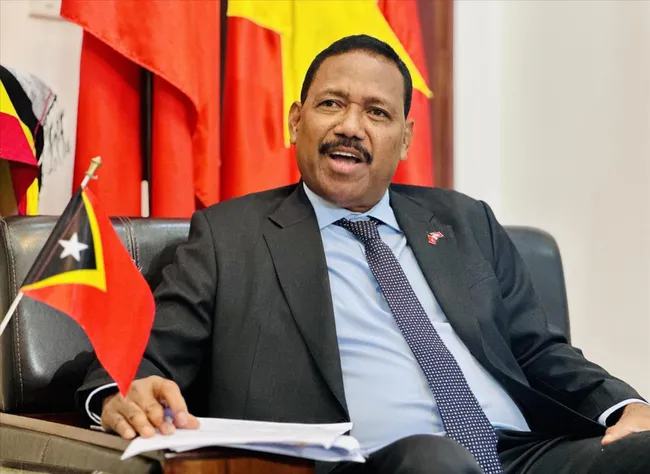 Timor Leste Ambassador to Vietnam Joao Pereira (Photo: VNA)