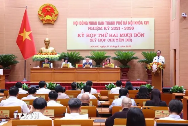 At the council's 24th session (Photo: VNA)