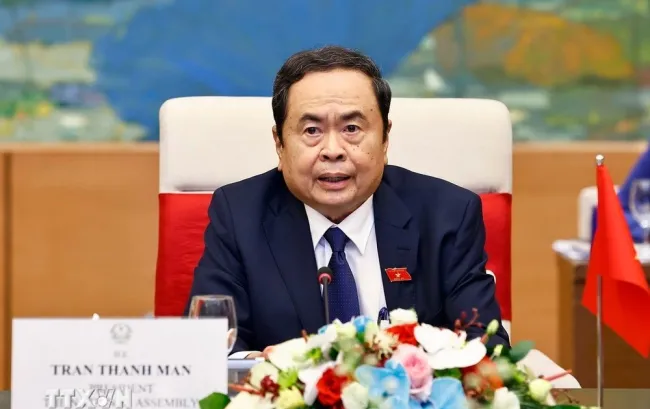 Chairman of the National Assembly Tran Thanh Man (Photo: VNA)
