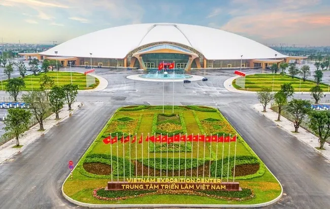 A perspective of the Vietnam Exposition Centre (Photo: VNA)