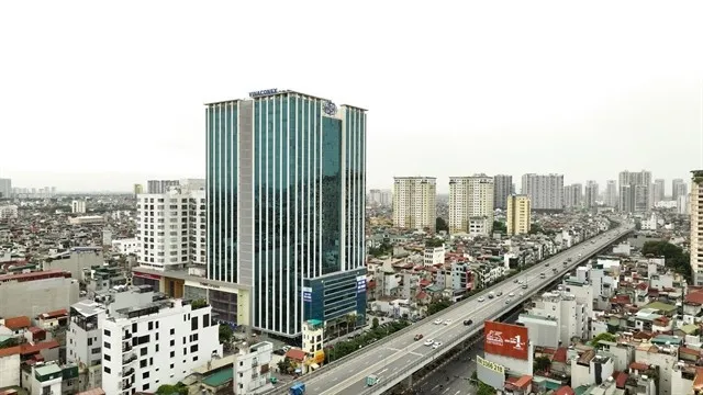 A building developed by Vinaconex Group in Hanoi. (Photo: vinaconex.com.vn)