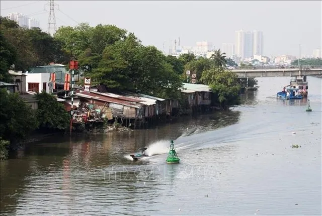 A section of Doi Canal in HCM City. (Photo: VNA)