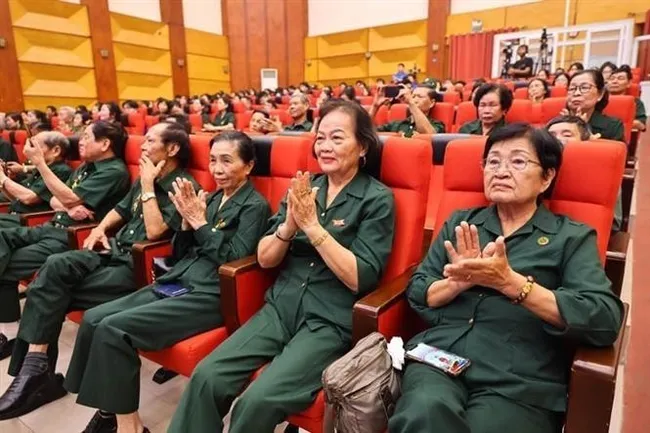 Participants in the ceremony in Hanoi on July 15 (Photo: VNA)