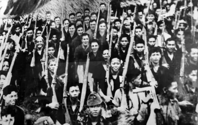 People of Can Tho rose up to seize power on August 26, 1945. (VNA Archive Photo)