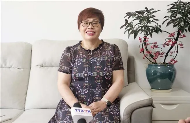 Prof., Dr. Pan Jin’e from the Research Institute of Marxism under the Chinese Academy of Social Sciences. (Photo: VNA)