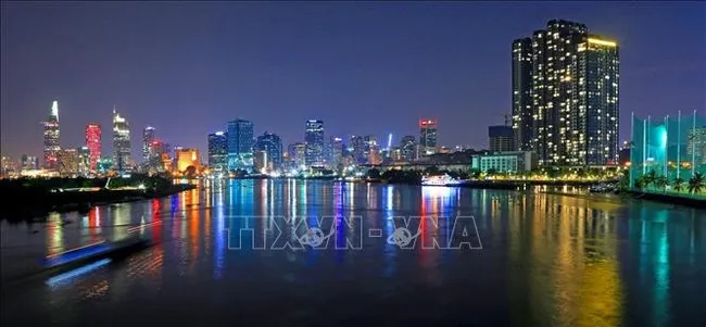 A corner of downtown Ho Chi Minh City. (Photo: VNA)