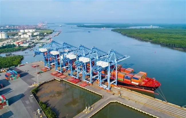Cai Mep deep-water port (Photo: VNA)