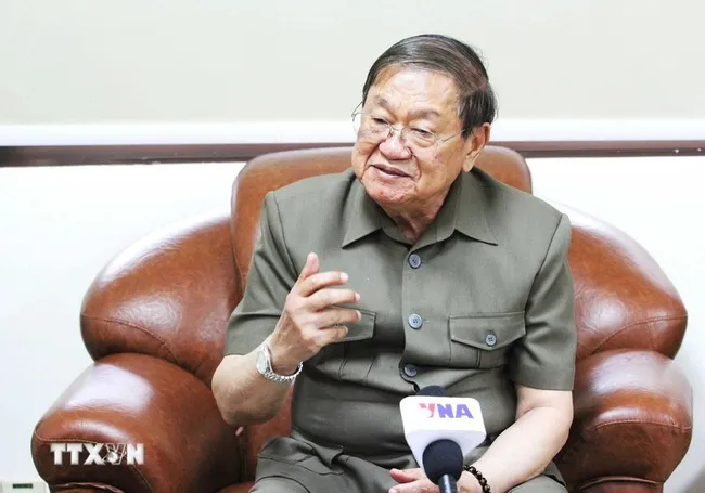 Khieu Kanharith, Senior Advisor to the King of Cambodia, National Assembly member, and member of the Central Committee of the Cambodian People’s Party. (Photo: VNA)