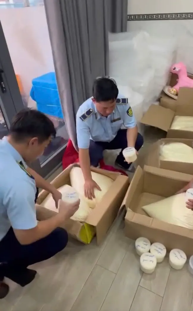 Cà Mau phát hiện 140kg kem trộn không rõ nguồn gốc