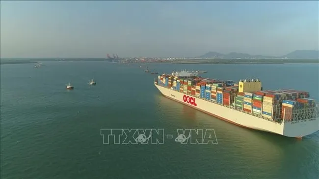 Cai Mep – Thi Vai deep-water seaport system (Photo: VNA)