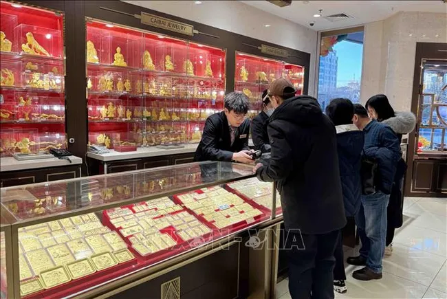 Trung Quốc công bố chính sách thuế mới đối với vàng